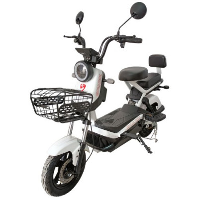 Велосипед з електродвигуном SPARK GLIDE 14" 60V/500W/20Ah Білий