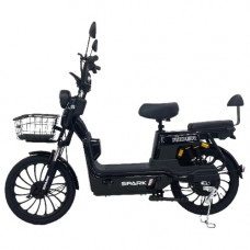 Велосипед з електромотором SPARK RIDER 14" 48V/500W/20Ah Чорний