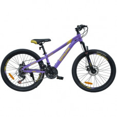 Велосипед SPARK FLEX (колеса - 24 , алюмінієва рама - 11 ) бузковий