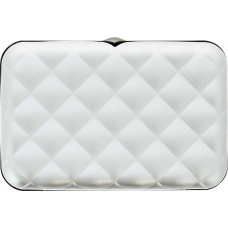 Кардхолдер OGON Quilted Button на 10 карт, серый