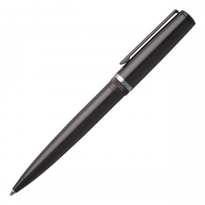 Кулькова ручка Hugo Boss Gear Metal Dark Chrome