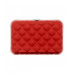Кардхолдер OGON Quilted Button на 10 карт, червона