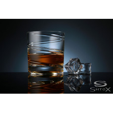 Стакан вращающийся для виски и воды "Спираль" Shtox (ST10-001) 320 мл