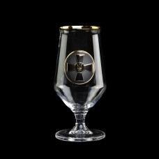 Набір для пива "Армійський" 2 келиха, кришталь, золото