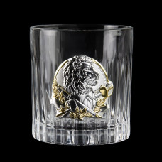 Набір келихів для віскі "Директорський" Boss Crystal, 2 келиха, срібло, кришталь