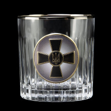 Набір для віскі "ЗСУ" 5 предметів Boss Crystal, графін + 4 келиха