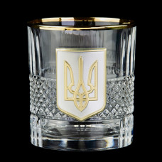 Набір для віскі Boss Crystal «Гербовий з тризубцем» графин, 6 келихів, срібло, золото, кришталь, захисний лак Набір для віскі Boss Crystal «Гербовий з тризубцем» графин, 6 келихів, срібло, золото, кришталь, захисний лак