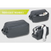 Сумка "BLACK WASHBAG 2 "поліестер, косметичка, 32 х 15 х 4,5 см, чорна