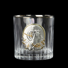 Набор для виски "Казаки" Boss Crystal, графин, 6 бокалов, платина, серебро, золото, хрусталь Набор для виски "Казаки" Boss Crystal, графин, 6 бокалов, платина, серебро, золото, хрусталь