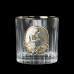Набор для виски "Казаки" Boss Crystal, графин, 6 бокалов, платина, серебро, золото, хрусталь