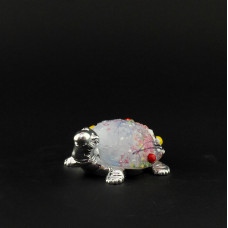 Статуетка "Черепаха,квітковий мотив" 9,5 см