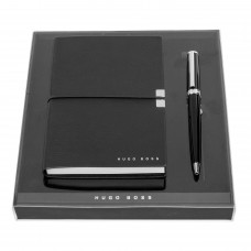 Набір Hugo Boss (блокнот A6+ кулькова ручка)