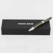 Кулькова ручка Hugo Boss Icon Khaki/Chrome
