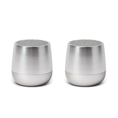 Два Bluetooth динамика Lexon TWIN MINO stereo, алюминий