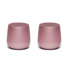 Два Bluetooth динаміки Lexon TWIN MINO stereo, рожевий