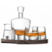 Набір для віскі "Whisky Cut" на дерев'яній підставці 900 мл + 250 мл Набір для віскі "Whisky Cut" на дерев'яній підставці 900 мл + 250 мл