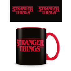 Кольорова керамічна кружка Stranger Things (логотип) 315 мл