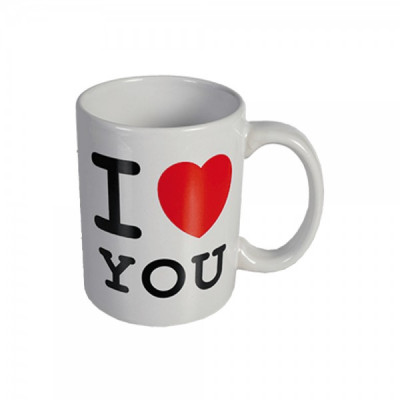 Чашка "I love you" керамічна 8 см