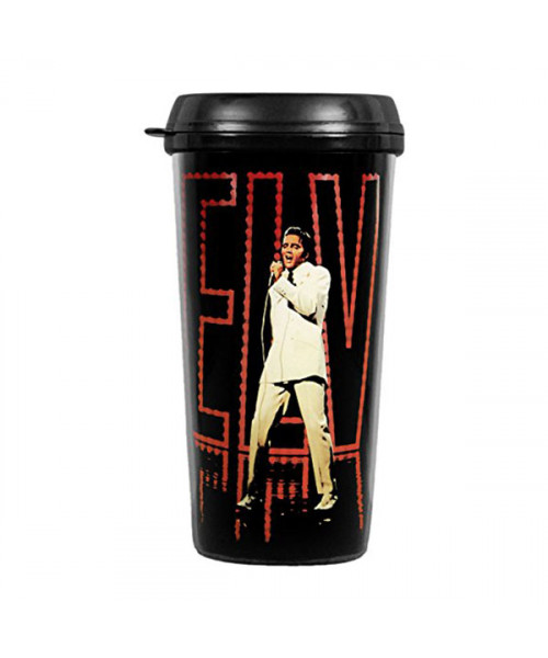 Термо-чашка Elvis Travel Mug: In Lights з кришкою, подарункова коробка, 400 мл