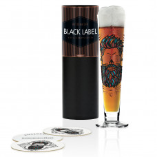 Пивной бокал Black Label от Santiago Sevillano, 385 мл Пивной бокал Black Label от Santiago Sevillano, 385 мл