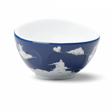 Піала Tassen "Сміхотерапія" з синім декором (500 мл), порцеляна Піала Tassen "Сміхотерапія" з синім декором (500 мл), порцеляна