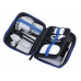 Органайзер із молнией на 3 відділення Troika "BLUE TRAVEL CASE"