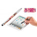 Кулькова ручка Troika зі стілусом для iPad та iPhone Fine carbone, кольорова