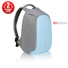 Рюкзак антивор городской XD Design Bobby Compact 14", Pastel Blue (P705.530)