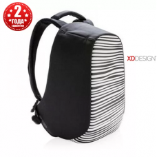 Рюкзак антивор городской XD Design Bobby Compact 14-, Zebra (P705.651)