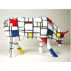 Колекційна статуетка корова -Moondrian-
