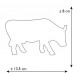 Колекційна статуетка корова Fatigues, Size M