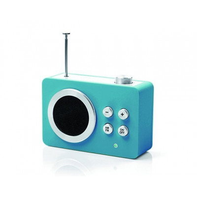 Радиоприемник Lexon Mini dolmen (AM/FM - MP3), бирюзовый