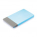 Пауэр-банк Flat 4600 mAh голубой