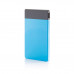 Пауэр-банк Flat 4600 mAh голубой