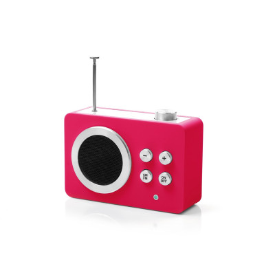 Радиоприемник Lexon Mini dolmen (AM/FM - MP3), розовый
