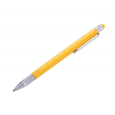 Кулькова ручка Troika Construction SLIM, жовта