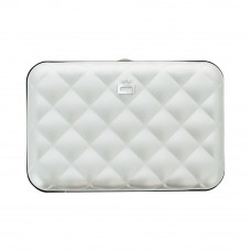 Кардхолдер OGON Quilted Button на 10 карт, серый