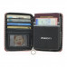 Гаманець на блискавці OGON Quilted Passport, чорний