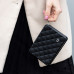 Гаманець на блискавці OGON Quilted Passport, чорний