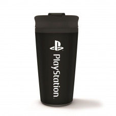 Металлическая кружка для путешествий "Playstation (Onyx), 450 мл