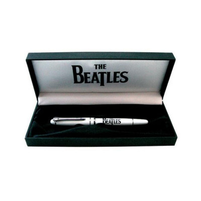 Ручка гелева "The Beatles", біла, в подарунковій упаковці