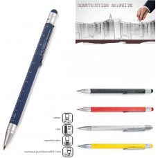 Механічний олівець Troika "Construction graphite", синій