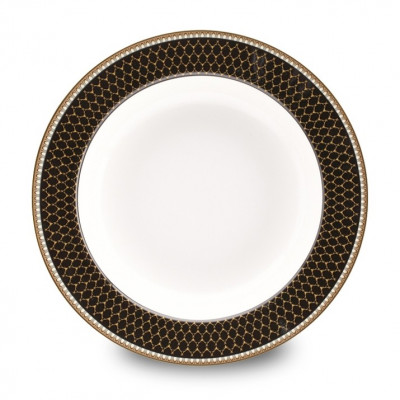 Тарелка суповая Antler Trellis Black