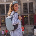 Рюкзак антизлодій із тривожною кнопкою XD Design Bobby Cathy Backpack Blue (P705.215)
