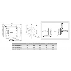Водонагрівач Tesy GCH 503520 B12 TSR (6600413)