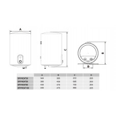 Водонагрівач Gorenje DryHeat 80 (7259487)