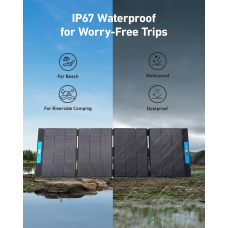 Сонячна зарядна панель ANKER SOLIX PS400 Solar Panel - 400W / 48V(8.33A) / MC4 / XT60