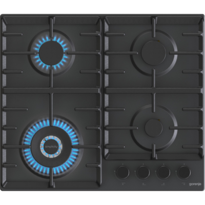 Газова варильна поверхня Gorenje GW642AB (BG6AB-G0B) (6650718)