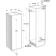 Морозильна камера Gorenje FNCI517E62WF (7297146)