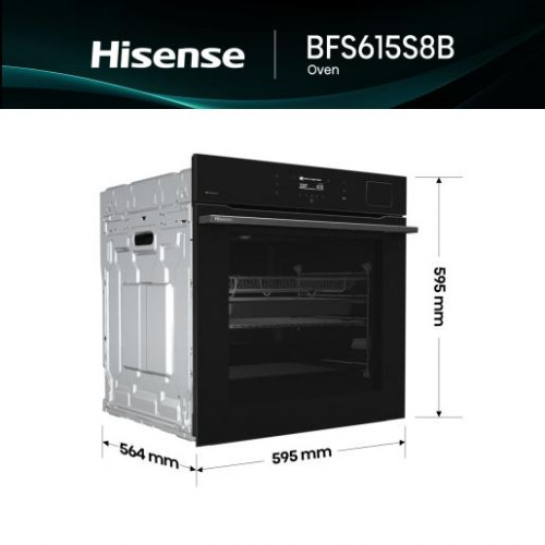 Електрична духова шафа Hisense BFS615S8B (7078551)